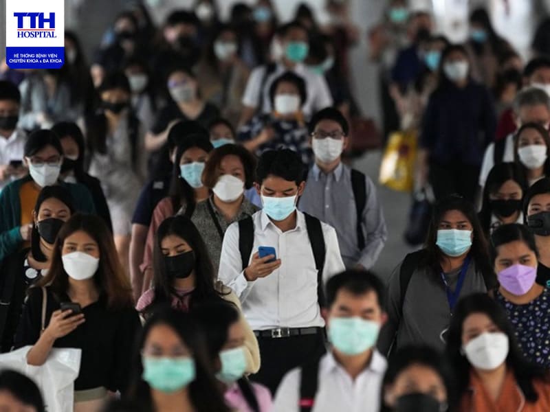 Tránh không đeo khẩu trang nơi công cộng